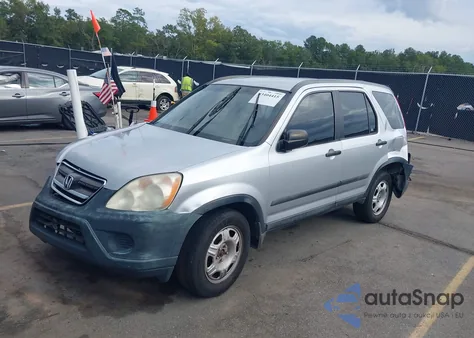 2005 Honda Cr-V Lx из США, поврежденный, VIN SHSRD68565U303624